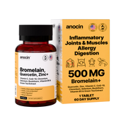 Bromelain 500 MG Quercetin, Zinc, Vitamin C, CoQ-10, Selenium, Buckthorn, Vitamin B5 Complex