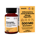 Bromelain 500 MG Quercetin, Zinc, Vitamin C, CoQ-10, Selenium, Buckthorn, Vitamin B5 Complex