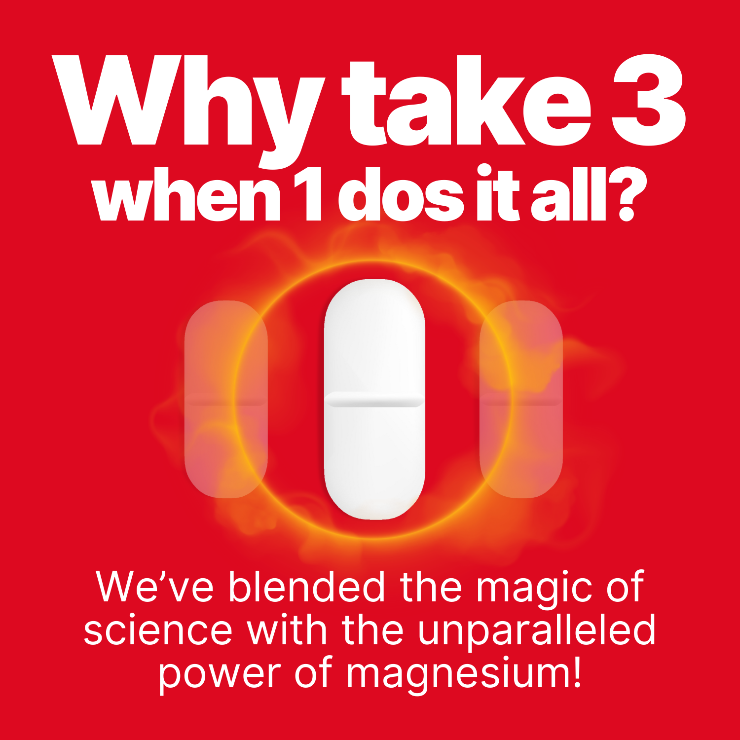 Magnesium x4 Forms (Malate, Citrate, Taurate, Bisglycinate) + Collagen, Vitamins and Mineral Complex