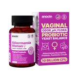 Vaginal Probiotic (Odor, pH, Flora) Akkermansia Women 10 Billion Pre-Probiotic