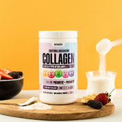 Collagen Peptides Type (I, II, III, V, X) + 2 Billion Prebiotic & Probiotic