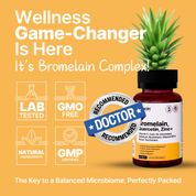 Bromelain 500 MG Quercetin, Zinc, Vitamin C, CoQ-10, Selenium, Buckthorn, Vitamin B5 Complex