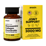 Glucosamine Collagen Chondroitin 3000mg with Turmeric, MSM, Hyaluronic Acid & Boswellia Serrata