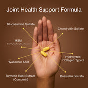 Glucosamine Collagen Chondroitin 3000mg with Turmeric, MSM, Hyaluronic Acid & Boswellia Serrata
