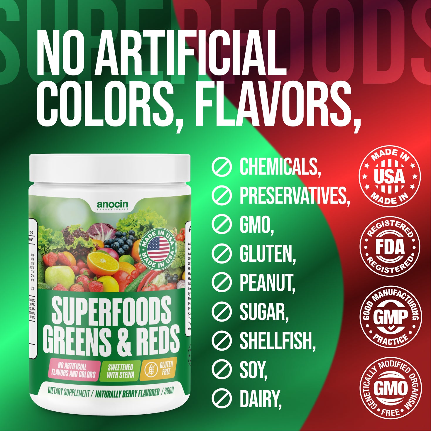 SuperFoods Red & Greens / 30 Serving