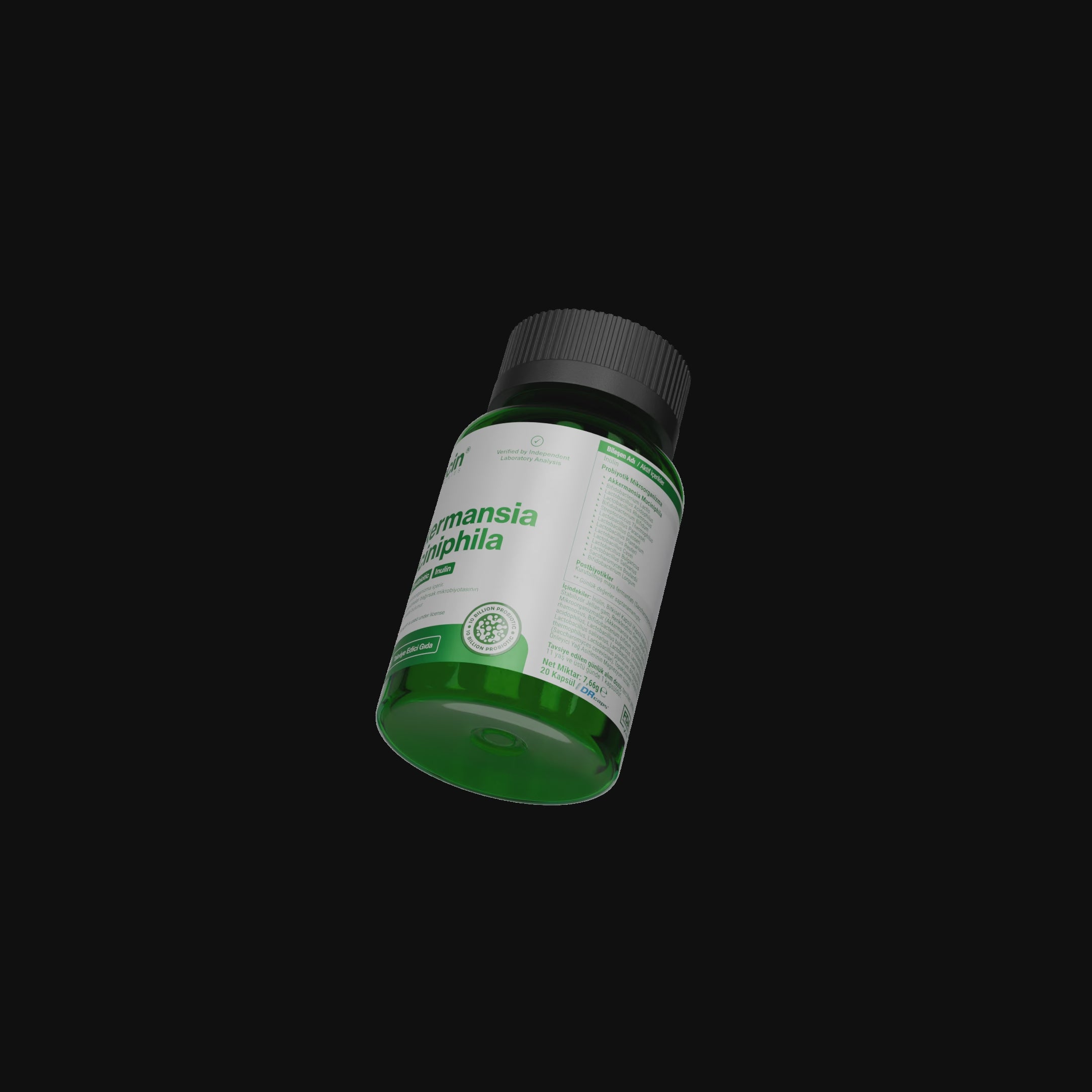 Akkermansia Muciniphila 10 Billion Pre-Probiotic and Inulin