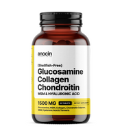 1500 mg Glucosamine, Collagen, Chondroitin, MSM, Hyaluronic Acid & Curcumin (Turmeric)